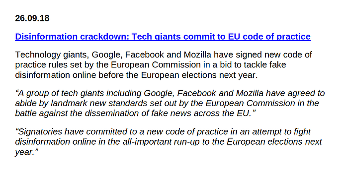 Google, FB y Mozilla ☠️